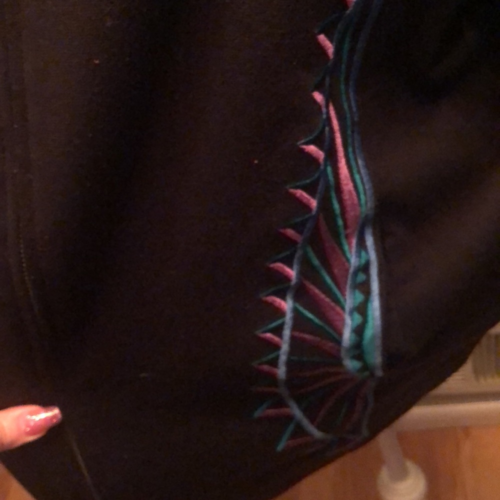 Bob Mackie Wearable Art Jacket - image 3